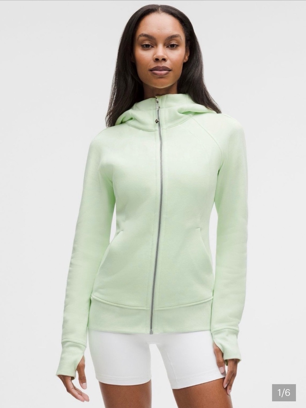 NWT Lululemon Scuba Full-Zip Hoodie / Matcha Magic 8